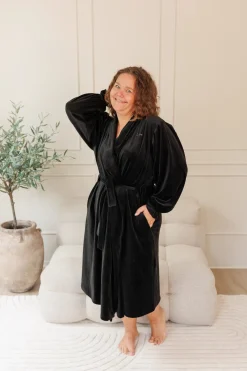 Fluffy Morgenkåpe -*Careless Discount