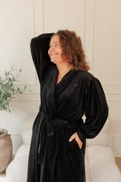 Fluffy Morgenkåpe -*Careless Discount