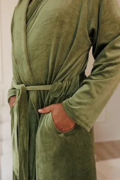 Fluffy Morgenkåpe mann -*Careless Sale