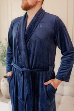 Fluffy Morgenkåpe mann -*Careless Outlet