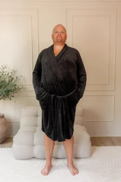 Fluffy Morgenkåpe mann -*Careless Sale