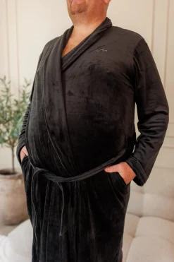 Fluffy Morgenkåpe mann -*Careless Sale