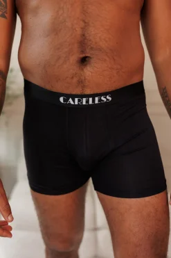 Lukas Boksershorts long 2 pk - Svart/svart*Careless Clearance