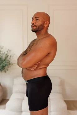 Lukas Boksershorts long 2 pk - Svart/svart*Careless Clearance