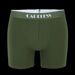 Lukas Boksershorts long 2 pk - Mørk grønn/mørk blå*Careless Fashion