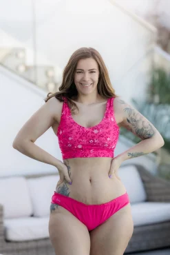 Miami bikinitopp - Rosa - Pansy*Careless Clearance