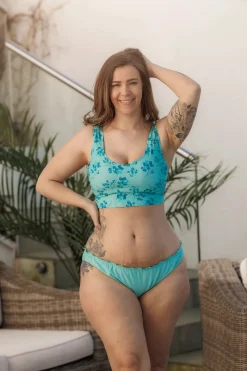 Miami bikinitopp - Turkis - Blossom*Careless Sale