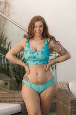 Miami bikinitopp - Turkis - Blossom*Careless Sale