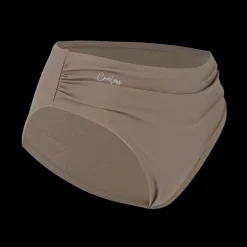 Mid Waist bikinitruse - Mørk beige*Careless Outlet