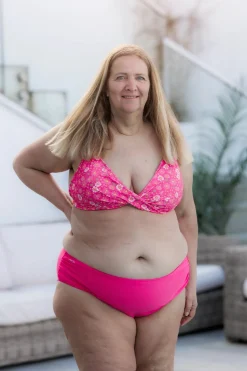 Mid Waist bikinitruse - Rosa*Careless Sale