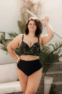 Mid Waist bikinitruse - Svart*Careless Best