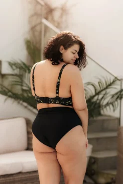 Mid Waist bikinitruse - Svart*Careless Best
