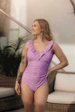 Milano Badedrakt - Lilla - Dalia*Careless Online