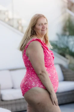 Milano Badedrakt - Rosa - Daisy*Careless Hot