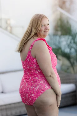 Milano Badedrakt - Rosa - Daisy*Careless Hot