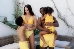 Napoli Bikini Barn - Gul - Meadow*Careless Clearance