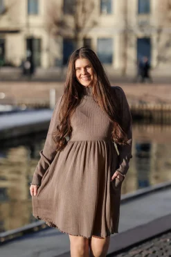 Rib kjole -*Careless Best