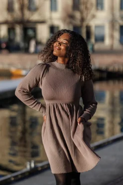 Rib kjole -*Careless Best