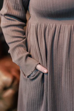 Rib kjole -*Careless Best