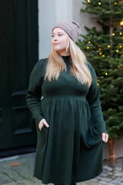 Rib kjole -*Careless Fashion