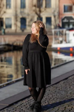 Rib kjole -*Careless New