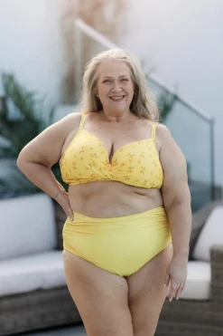 Roma bikinitopp - Gul - Lilly*Careless Best