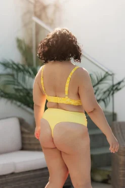 Roma bikinitopp - Gul - Pansy*Careless Online