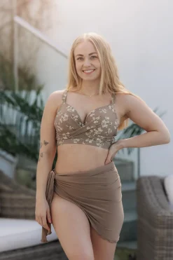 Roma bikinitopp - Mørk beige - Blossom*Careless Sale