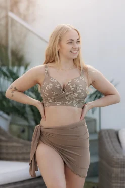 Roma bikinitopp - Mørk beige - Blossom*Careless Sale