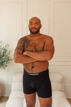 Vegard Boksershorts long 2 pk - Svart/svart*Careless Clearance